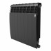 Радиатор биметаллический Royal Thermo Biliner 500 х 4 секции боковое подключение цвет чёрный