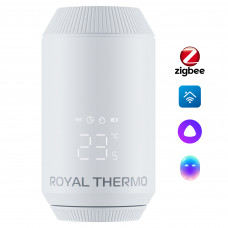 Термостат радиаторный электронный Royal Thermo Smart Heat, белый