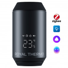Термостат радиаторный электронный Royal Thermo Smart Heat, черный