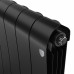 Биметаллический радиатор Royal Thermo Infinity 500 х 20 секций с боковым подключением цвет чёрный Биметаллический радиатор Royal Thermo Infinity 500 х 20 секций с боковым подключением цвет чёрный