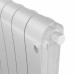 Биметаллический радиатор Royal Thermo Infinity 500 х 18 секций с нижним правым подключением, цвет белый