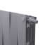 Биметаллический радиатор Royal Thermo PianoForte 500 х 10 секций с нижним правым подключением, цвет серебристый