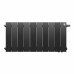 Биметаллический радиатор Royal Thermo PianoForte 300 х 10 секций с нижним правым подключением, цвет чёрный Биметаллический радиатор Royal Thermo PianoForte 300 х 10 секций с нижним правым подключением, цвет чёрный