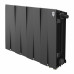 Биметаллический радиатор Royal Thermo PianoForte 300 х 10 секций с нижним правым подключением, цвет чёрный Биметаллический радиатор Royal Thermo PianoForte 300 х 10 секций с нижним правым подключением, цвет чёрный