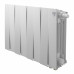 Биметаллический радиатор Royal Thermo PianoForte 300 х 12 секций с нижним правым подключением, цвет белый