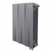 Биметаллический радиатор Royal Thermo PianoForte 500 х 10 секций с нижним правым подключением, цвет серебристый