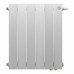 Биметаллический радиатор Royal Thermo PianoForte 500 х 10 секций с нижним правым подключением, цвет белый